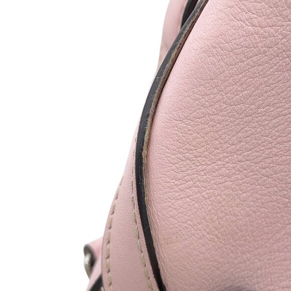 FENDI Pink Leather Shoulder Bag - Picture 6 of 16